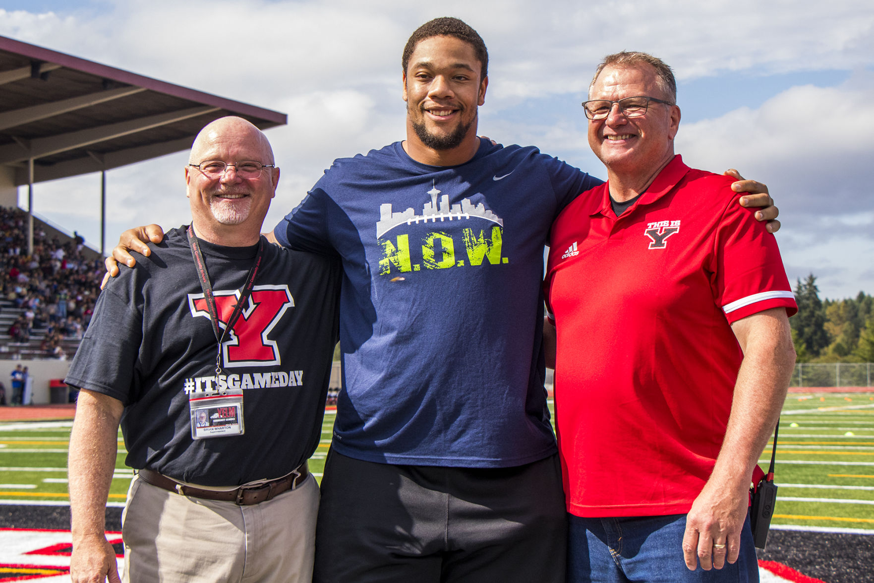 Seahawks Donate To Yelm High School
